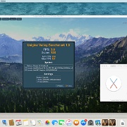 Zrzut ekranu 2016-08-16 o 16.29.38  Test grafiki Intel HD 4400  programem Unigine Valley Benchmark 1.0. Ustawienia 1600x900 Extreme .